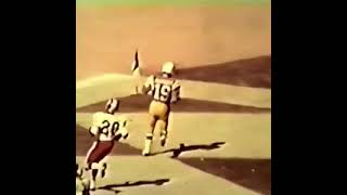 19681020 denverbroncos  sandiegochargers Lance Alworth 74yard touchdown pass from John Hadl [upl. by Iridis]