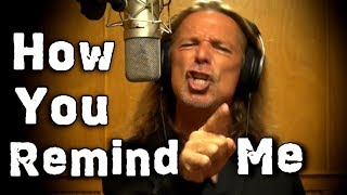 How You Remind Me  Nickelback  Cover  Ken Tamplin Vocal Academy [upl. by Nuoras]