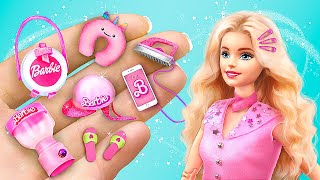 Barbie on Vacation 30 Doll Hacks and Crafts [upl. by Solley]