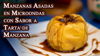 Manzanas Asadas en Microondas con Sabor a Tarta de Manzana [upl. by Mcleroy]