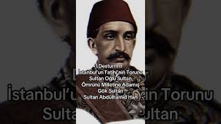 Sultan oğlu sultan abdulhamidhan [upl. by Gotcher]