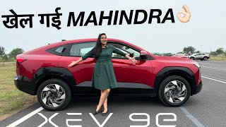 Mahindra XEV 9E Review  CURVV छोड़ो इसके आगे FORTUNER भी FAIL है 🙏🏻 [upl. by Eseilana]