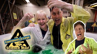 🏊🏼 MAKING A SLIME POOL  More Experiments at Home  SCIENCE MAX  NEW COMPILATION [upl. by Oicul649]