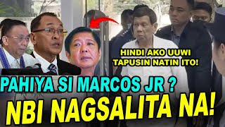 KAKAPASOK LANG  MARCOS JR SINUPALPAL NG NBI DIR P DUTERTE HINDI PWEDENG KASUHAN [upl. by Sneve]