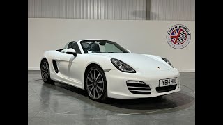 2014 Porsche Boxster PDK For Sale at Ron Hodgson Specialist Cars [upl. by Ahsinelg556]