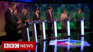 UK Election 2019 BBC Debate in Cardiff  BBC News [upl. by Annauqal477]