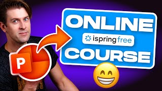 How I Made an Online Course in PowerPoint for FREE 😁 [upl. by Martsen]