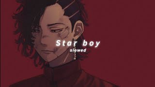 the weeknd  starboy slowed  reverb [upl. by Anders856]