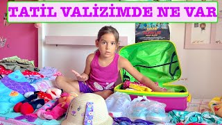 Tatil Valizimde Ne Var Enbalım [upl. by Gruver]