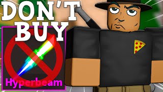 Dont Buy HYPERBEAM Or DEATHBEAM In KAT Roblox [upl. by Refiffej]