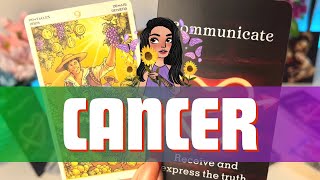 CANCER ♋️ EL CIELO REMUEVE UN OBSTÁCULO SUPERARÁ TUS EXPECTATIVAS GRAN BENDICIÓN LLEGA DE GOLPE [upl. by Jourdan]