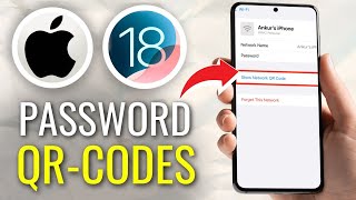 How to Share Passwords as QRCode on iOS 18  Full Guide [upl. by Nerehs]