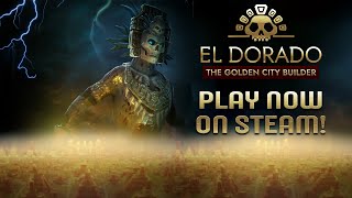 El Dorado The Golden City Builder  Release Trailer  STEAM [upl. by Porter]