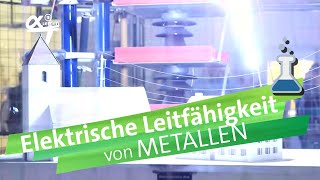 Die elektrische Leitfähigkeit von Metallen  alpha Lernen erklärt Chemie [upl. by Lotsyrk437]