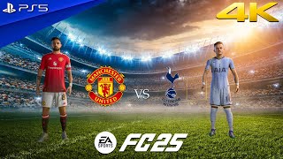 FC 25  Man United vs Tottenham  Premier League 2425 Full Match at Old Trafford  PS5™ 4K60 [upl. by Imuya]