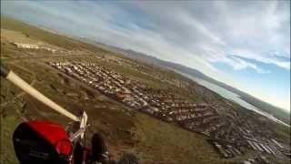 The Green1 Electric Ultralight Motor Glider Flys At Lake Havasu Mar 2013 [upl. by Juxon]