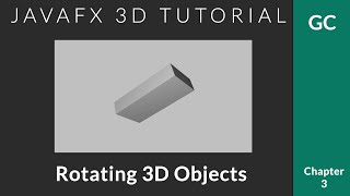 JavaFX 3D Tutorial 3  Rotating 3D Objects with Keyboard Input [upl. by Benson422]