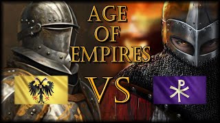 I’m not for everyone I’m barely for me AoE IVRanked 1v1 HRE vs Byzantines [upl. by Staw237]