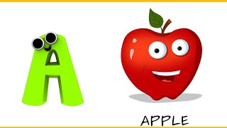 ABC Song  A for Apple  Phonics Song  Tiny Tots  Kiddos study zone  ABC lyrics song phonicsong [upl. by Olimreh]