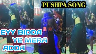 EYY bidda ye mera adda pushpa song [upl. by Arikihs]