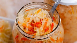 How to Make Homemade Sauerkraut  Fermentation King Sandor Katz [upl. by Nahtanoj]