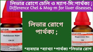 729 লিভার রোগে চেলি ও ম্যাগমি পার্থক্য  Chel amp Magm difference for liver diseases [upl. by Carin]