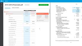 Exploring the CreditLens™ solution Automated spreading by QUIQspread™ [upl. by Amadas224]