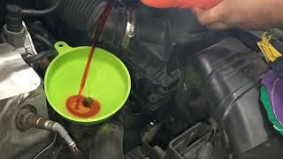 20182022 Ford EcoSport Ecoboost 10 how to change automatic transmission fluid [upl. by Alor]