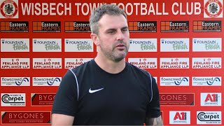 Post match interview with Metts  280922  Melton Town FC away  UCL [upl. by Ecitnerp]