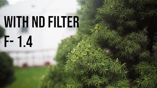 Cinematic Video  ND FILTER VS NO ND FILTER [upl. by Rinaldo]