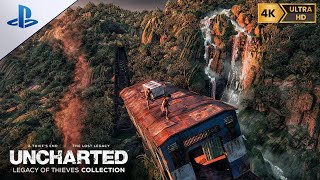 PS5 END  IMMERSIVE Realistic ULTRA Graphics Gameplay 4K 60FPS HDR Uncharted Legacy of Thieves [upl. by Anihta]