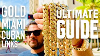 The Ultimate Guide To Cuban Link Chains  Know The Secrets [upl. by Akimehs861]