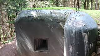 WW2  BUNKER CZECH  Czechoslovak Border Fortifications  Bunker von Artilleriefestung STACHELBERG [upl. by Andeee]