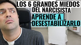 Los 6 Grandes Miedos Del Narcisista Aprende A Desestabilizarlo y Protegerte De Su Manipulación [upl. by Sonitnatsok]