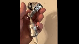 Handmade rotary tattoo machine start to finish [upl. by Yelda]