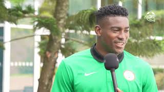 NIGERIA VS LIBYA AFCON QUALIFIERS Ekong Iwobi DeleBashiru Onyeka Awoniyi talk tough [upl. by Anse315]