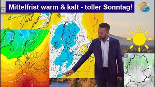 Wenn die 850er nicht mehr so zählt Mittelfrist zwischen warm amp kalt Schönster Wochentag Sonntag [upl. by Eilrebmik]