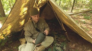 The Ranger Band Shelter And A Bug Hammock On The Ground [upl. by Pickering]