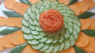 Vegetable Salad Plating Ideas [upl. by Struve]