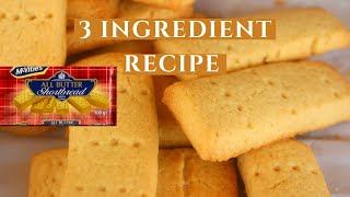 Scottish Shortbread Cookies RecipeHomemadeEasy recipe [upl. by Halliday]