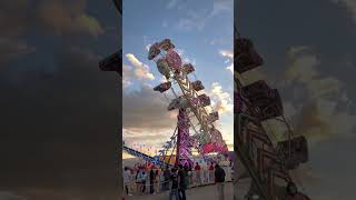 Zipper Carnival Ride 2024 at Frazier Shows Window Rock AZ [upl. by Milinda]