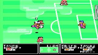 Kunio Kun No Nekketsu Soccer League  Goal 3 NES  Japan  Mexico  Nostalgia Gameplay  PC [upl. by Enamart409]