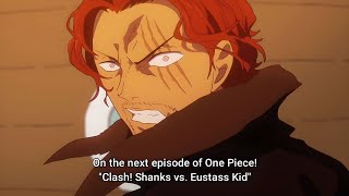 ONE PIECE Episode 1112 Teaser quotClash Shanks vs Eustass Kidquot [upl. by Hedgcock]