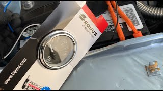 Installing an Equus gas gauge in my 79 Mazda B2000 [upl. by Dnallor669]