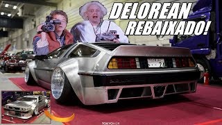 DELOREAN REBAIXADO TALA LARGA SUSPENSÃO A AR FENDERS E ESCAP BARULHENTO 7008NEWS [upl. by Geithner]