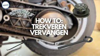 Trekveren Vervangen Piaggio Zip  Fresh Parts [upl. by Thorma]