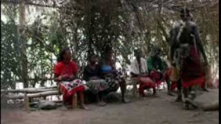 Trance Dance After a Night of Dancing at Dawn Gabon Bwiti Dancers Keep On [upl. by Hedvig]