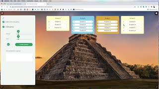 Using Classroomscreen to Randomize Groups and Provide Visual Cues [upl. by Eidna]