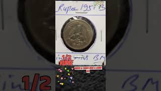 SHORTS 12 RUPEE 19501956 NICKEL COIN IN MY COLLECTION [upl. by Justis]