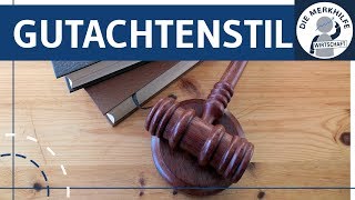 Gutachtenstil  Rechtsmethode einfach erklärt  Aufbau eines juristischen Gutachtens BGB [upl. by Bowra]